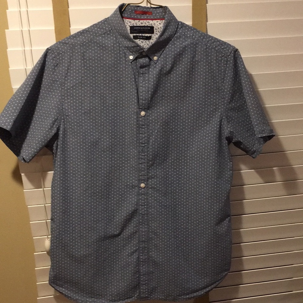 Denim & Flower Slim Fit Men’s shirt